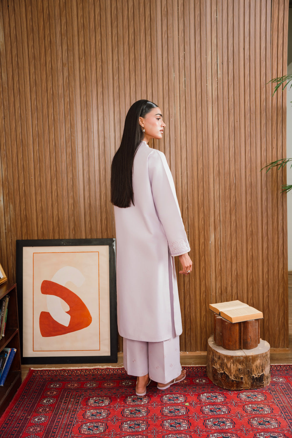 Fiora 2pc Stitched Embroidered - Dune 8509